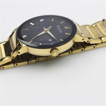 Bulova Black Dial Watch