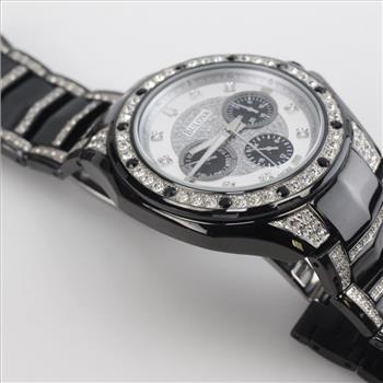 Bulova Black Stainless Steel Watch