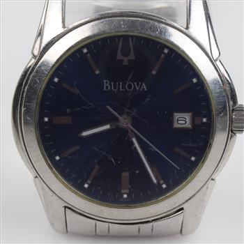 Bulova Blue Dial Watch