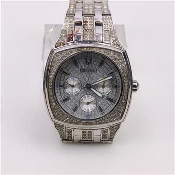 Bulova Chrono Crystal Accent Watch