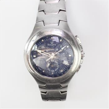 Bulova Chronograph Alarm Watch