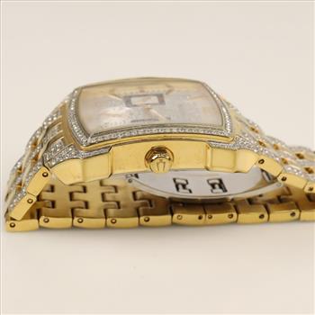 Bulova Crystal Chronograph Watch