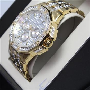 Bulova Crystal Studded Watch