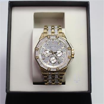 Bulova Crystal Studded Watch