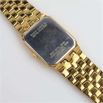 Bulova Diamond Accented Dial Watch