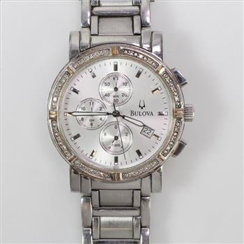 Bulova Diamond Accented Watch