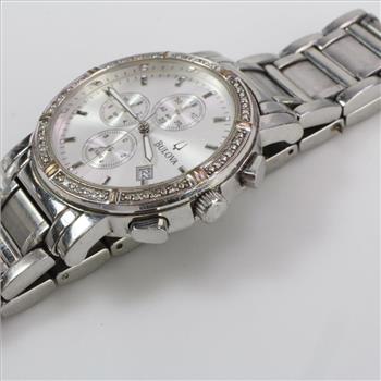 Bulova Diamond Accented Watch