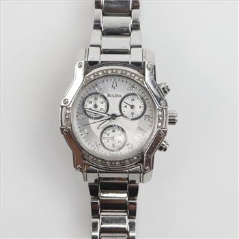 Bulova Diamond Dial Watch
