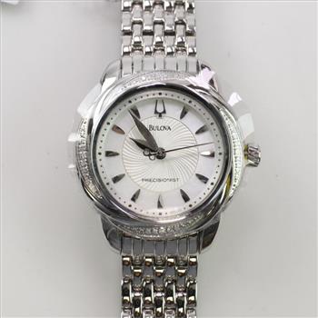 Bulova Diamond Precisionist Brightwater Watch