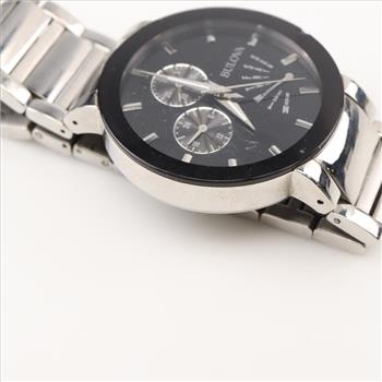 Bulova Futuro Black Dial Watch