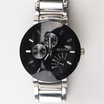 Bulova Futuro Black Dial Watch