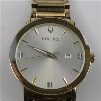 Bulova Futuro Diamond Dress Accent Watch