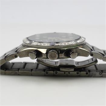 Bulova Gunmetal Chronograph Watch