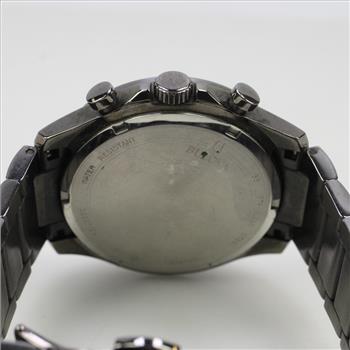 Bulova Gunmetal Chronograph Watch