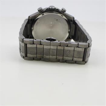 Bulova Gunmetal Chronograph Watch