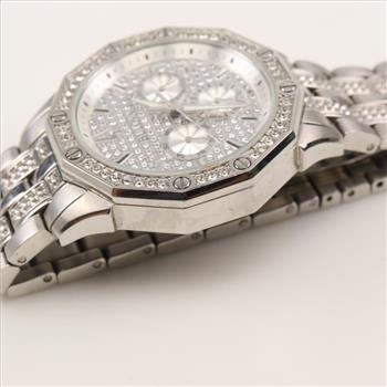 Bulova Octava Silver Tone Stainless Steel Watch