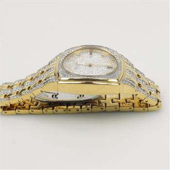 Bulova Phantom Clear Stone Watch