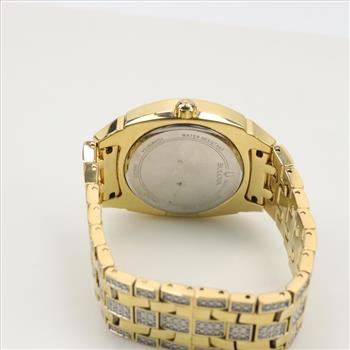 Bulova Phantom Clear Stone Watch