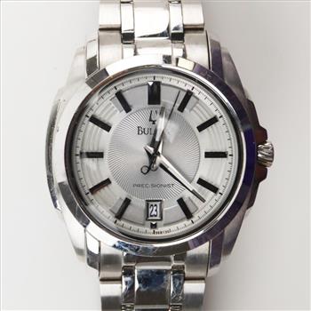Bulova Precisionist Stainless Steel Watch