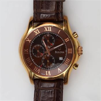 Bulova Quartz Chronograph Watch