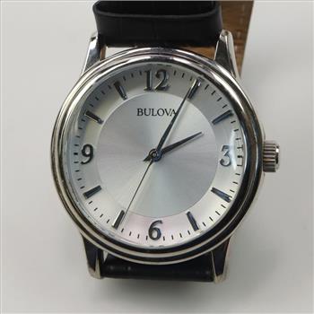 Bulova Silver Dial Watch