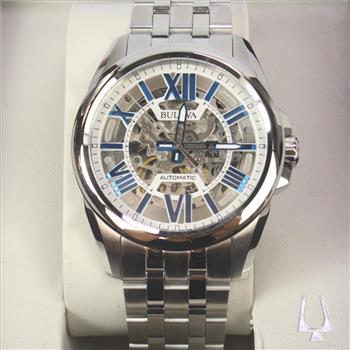 Bulova Skeleton Automatic Watch