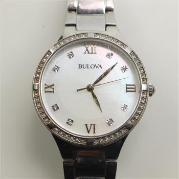 Bulova Stainless Steel Watch