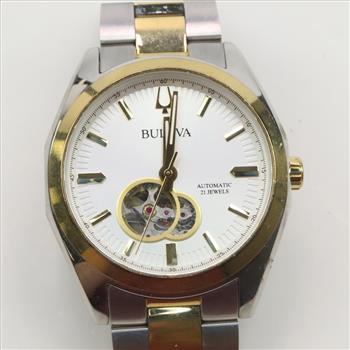 Bulova Two Tone Automatic Watch