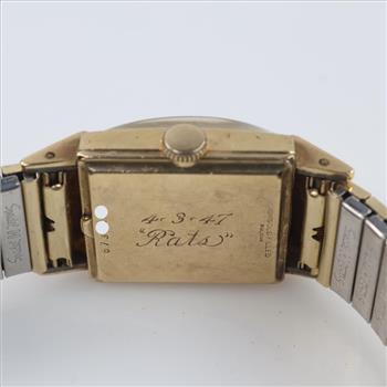 Bulova Vintage 10kt GF Watch