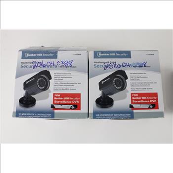 Bunker Hill Security Cameras And Monitor, 3 Pieces