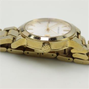 Burberry White Check Dial Watch