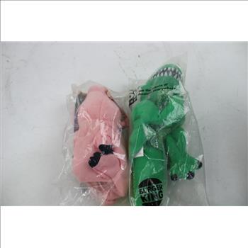 Burger King Toy Story Puppet Toys - Woody, Hamm, Rex, 4 Pieces