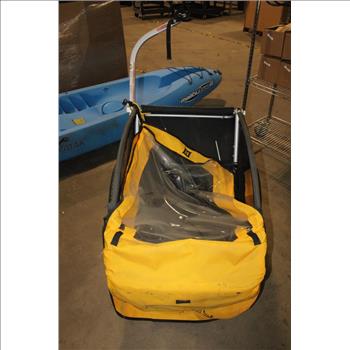 used burley bee bike trailer