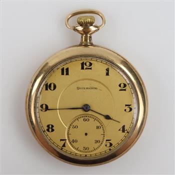 Burlington GF Pocket Watch
