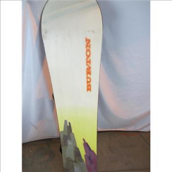 Burton Canyon Snowboard With Burton Bindings; 172cm