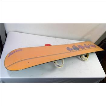 Burton T43 Teal/Orange Snowboard