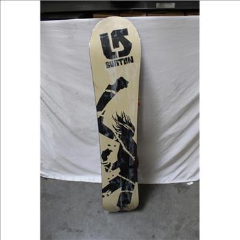 Burton The White Collection Snowboard With Bindings