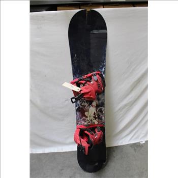 Burton The White Collection Snowboard With Bindings