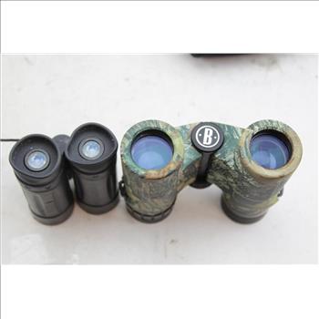 Bushnell 8x25, Rugged Exposure 8x21 Binoculars: 2 Items