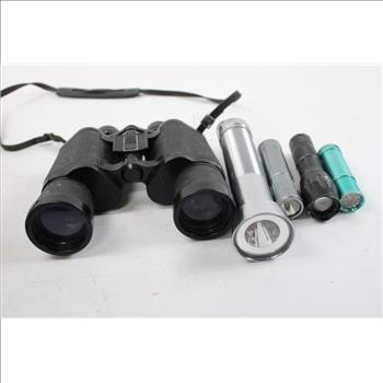 Bushnell Binoculars, Flashlights And More 10+ Pieces