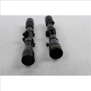 Bushnell Sportview, Leupold Scopes, 2 Pieces