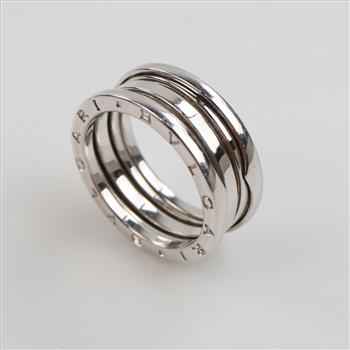 Bvlgari 18kt White Gold Zero Ring