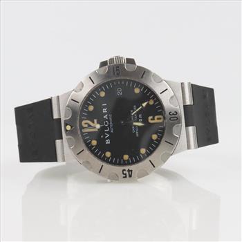 Bvlgari Diagono Scuba Watch-Evaluated By Our Certified Gemologist-AGS/GIA