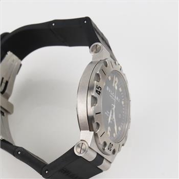 Bvlgari Diagono Scuba Watch-Evaluated By Our Certified Gemologist-AGS/GIA