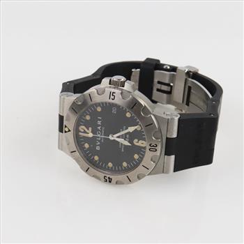 Bvlgari Diagono Scuba Watch-Evaluated By Our Certified Gemologist-AGS/GIA