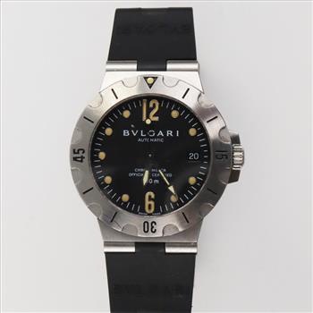 Bvlgari Diagono Scuba Watch-Evaluated By Our Certified Gemologist-AGS/GIA