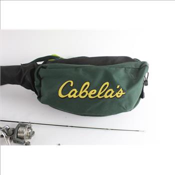 Cabela's Fishing Pole Case With Four Fishing Poles