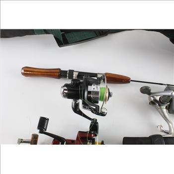 Cabela's Fishing Pole Case With Four Fishing Poles