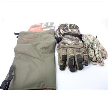 Cabela's Gloves, Hunting Gaitres And More 5 Pieces