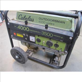 Cabela's Outdoorsman 4000 Series Generator